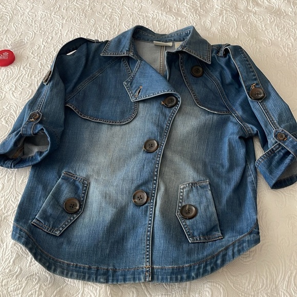 Jean jacket by Chicos - Picture 4 of 6